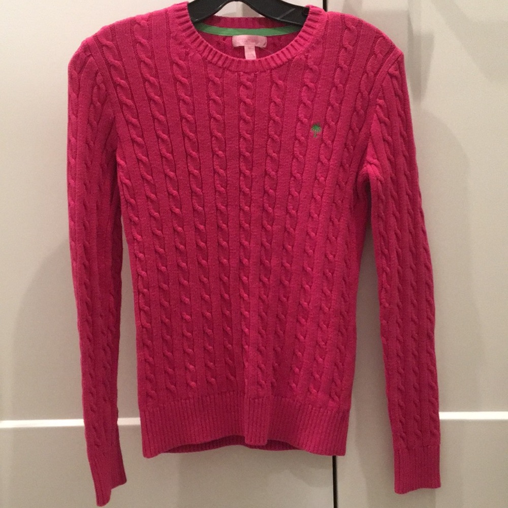 Lilly Pulitzer Cable Knit Sweater